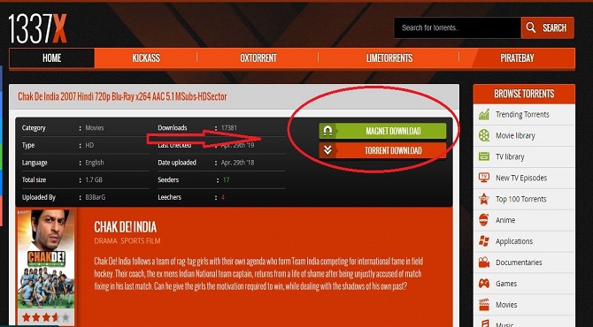 How to Download Movies from the 1377x Website and Proxy