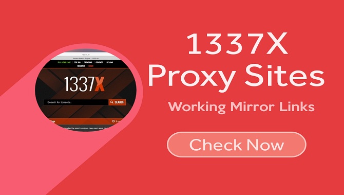 Lista de sitios proxy de 1337x