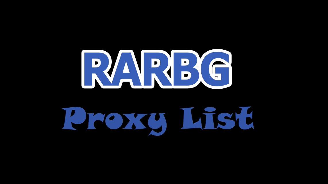 RARBG Proxy List